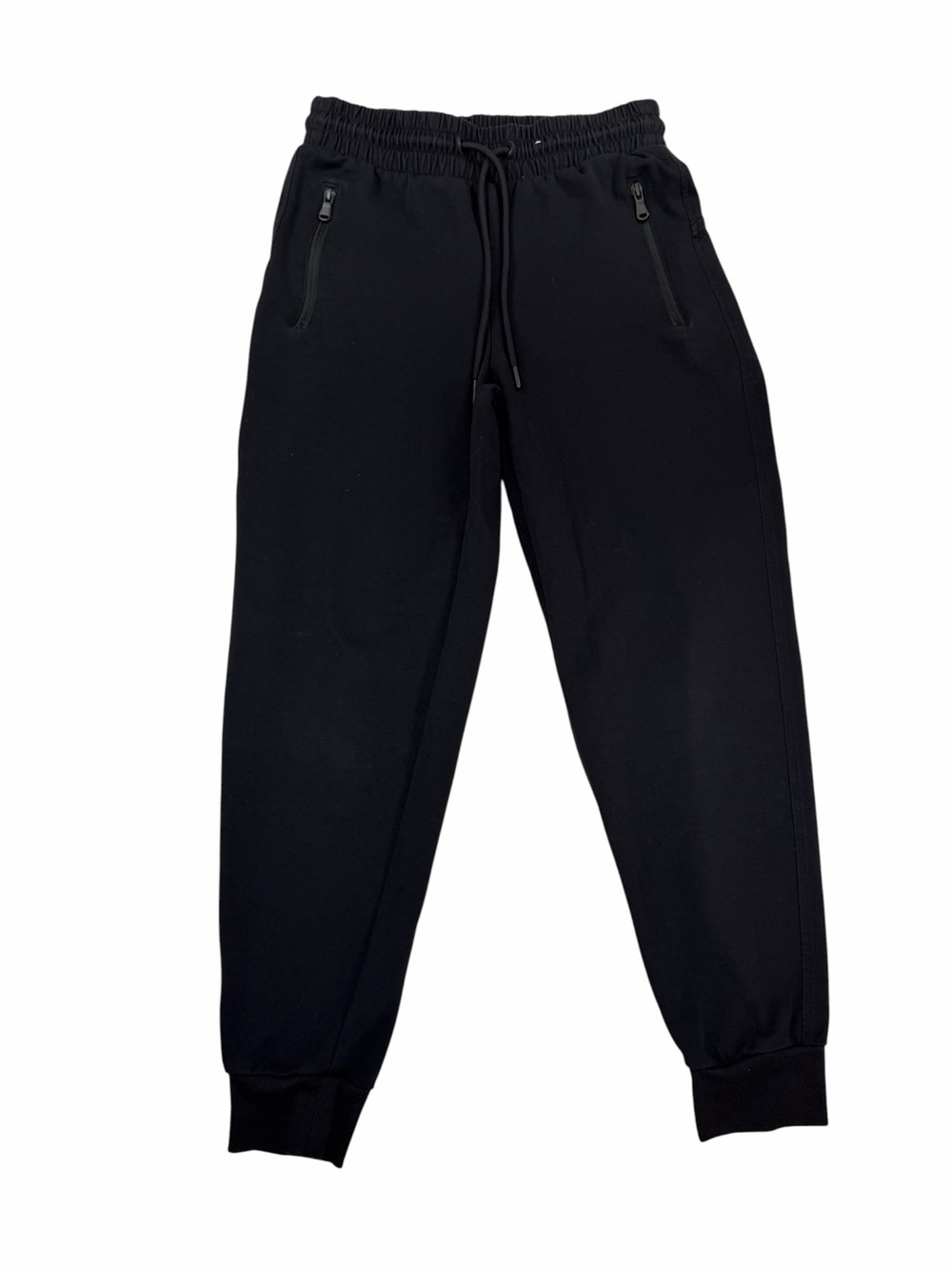 Old Navy Women's Black Jogger Pants with Zipper Pockets